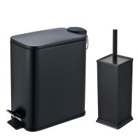Σετ Χαρτοδοχείο – Πιγκάλ 5lt Μαύρο Ματ Soft Close Μεταλλικό 2125