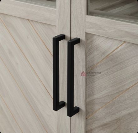 Λαβή Επίπλου Νο 4242 Import Hellas Ανοξείδωτη Μαύρη Ματ