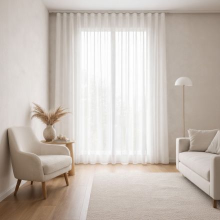 Ύφασμα Κουρτίνας Ημιδιάφανο MODELLING 2566 Πλάτος 300cm