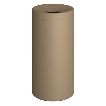 Καλάθι Ανοξείδωτο Μπεζ Ματ 65lt Pam 663470-103