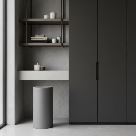 Καλάθι Ανοξείδωτο Τσιμεντί 65lt Pam 663470-163